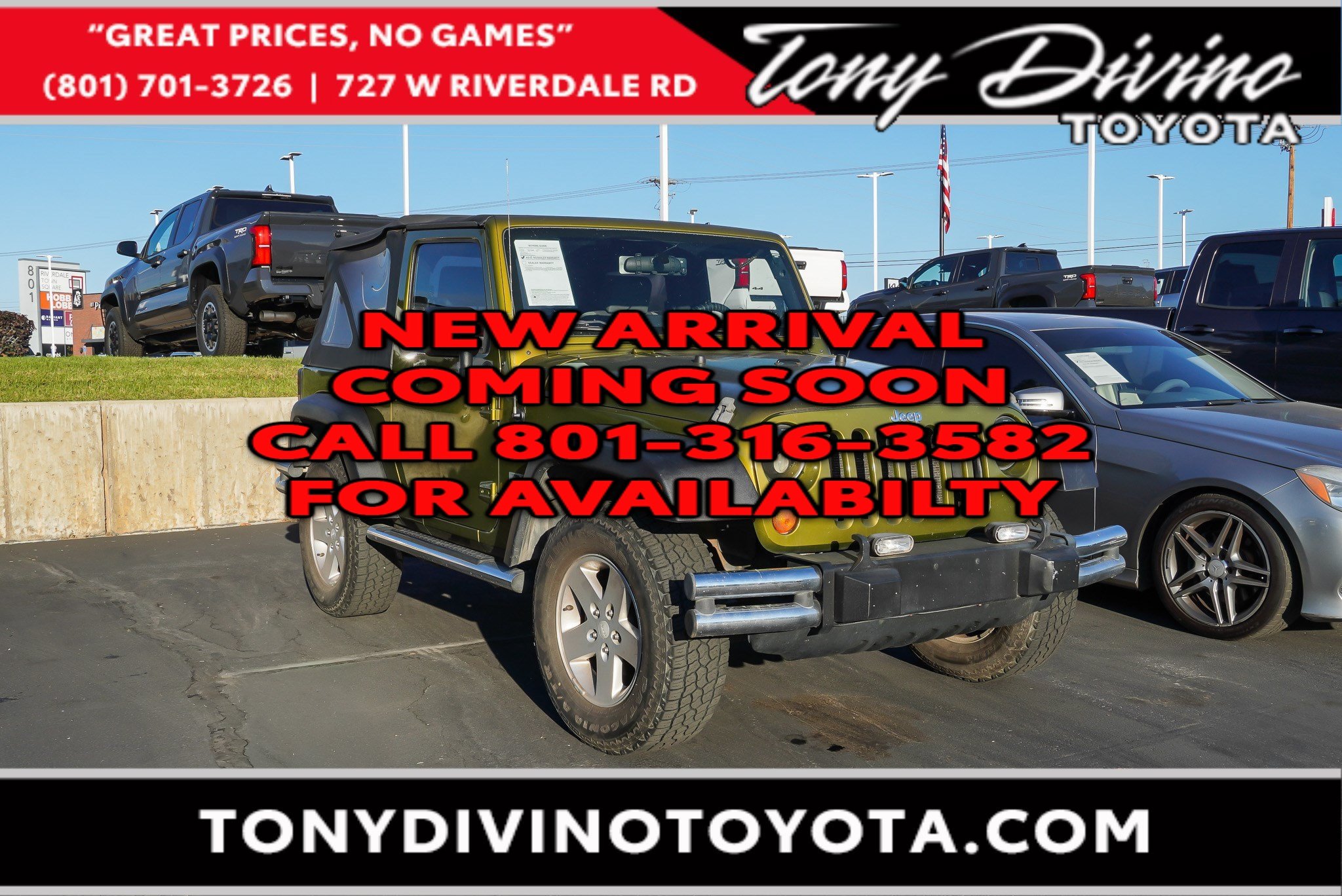 Used 2007 Jeep Wrangler X