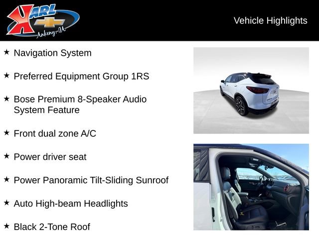 Certified 2023 Chevrolet Blazer RS video 2