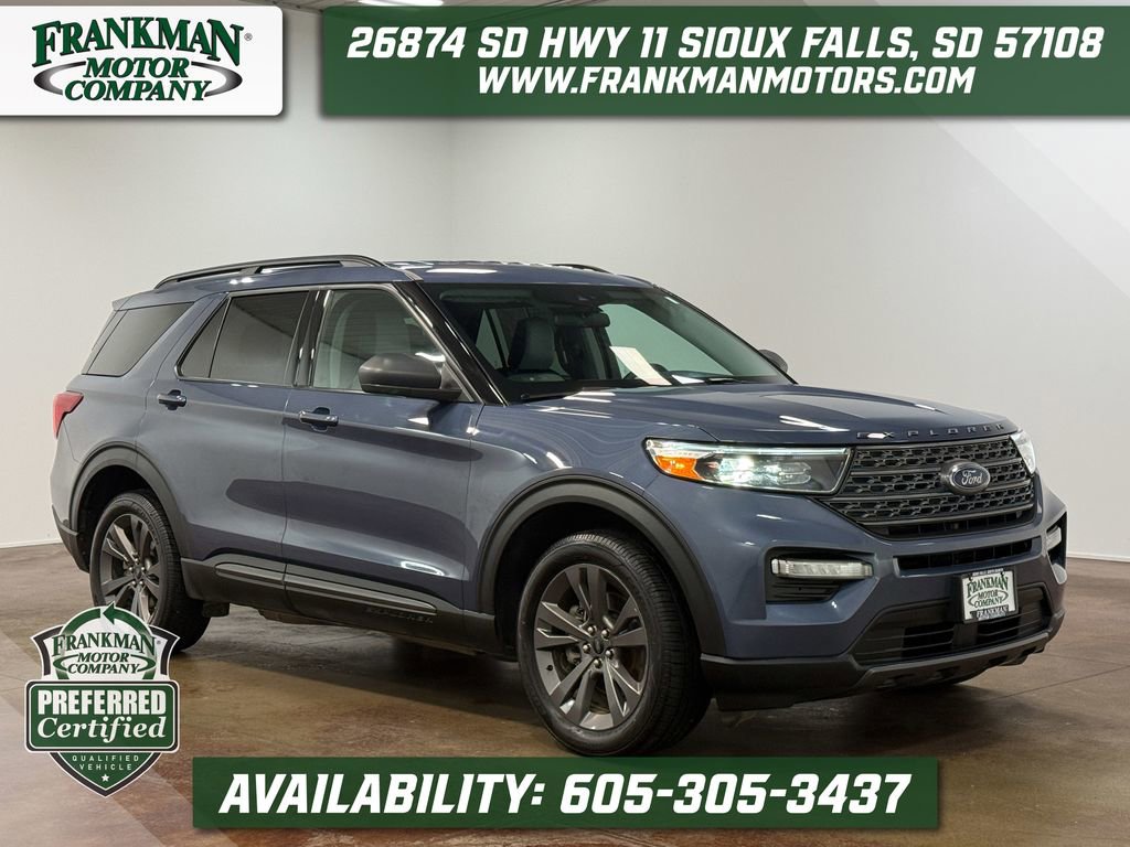 Used 2021 Ford Explorer XLT w/ Equipment Group 202A AWD/4WD image 1