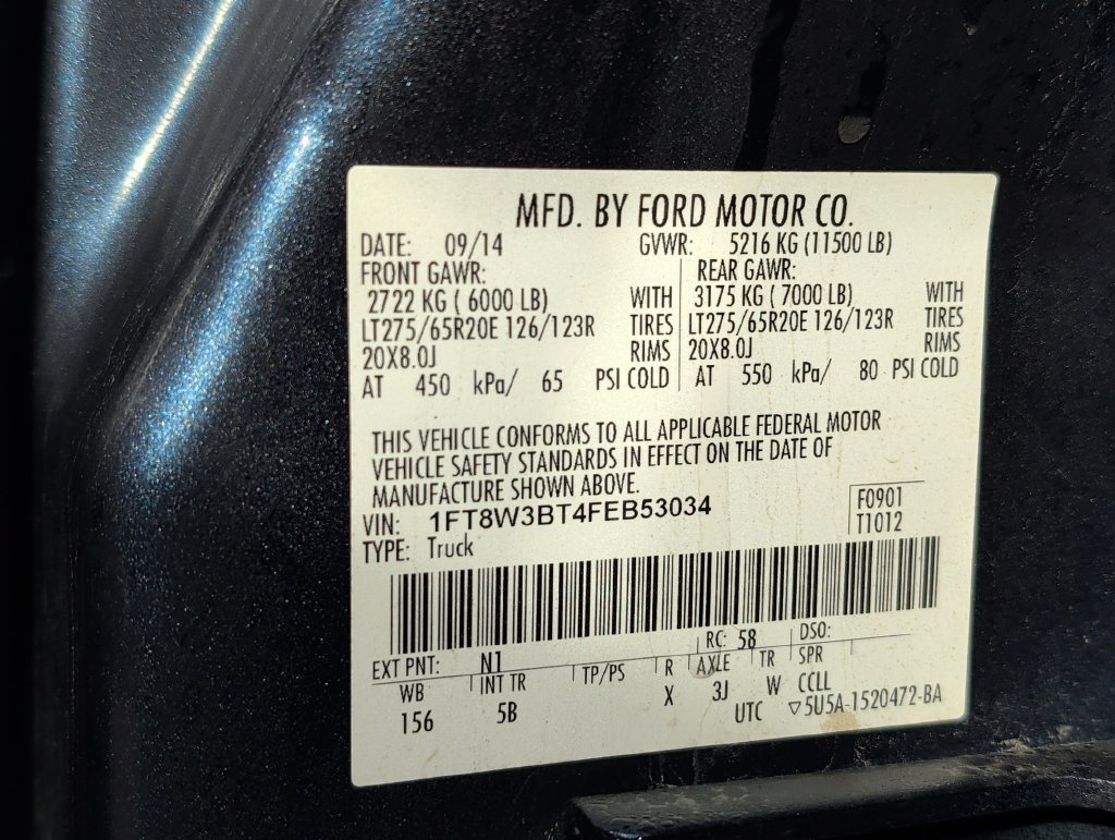 Used 2015 Ford F350 Lariat w/ Chrome Package AWD/4WD image 13