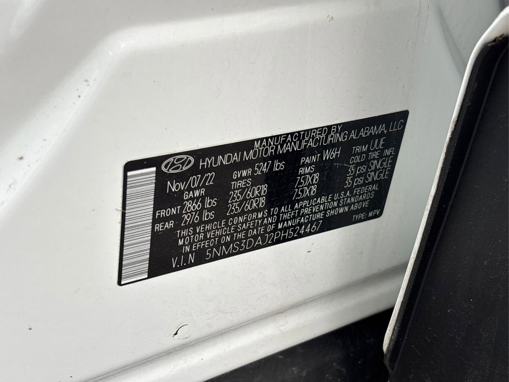 Certified 2023 Hyundai Santa Fe SEL w/ Premium Package image 12