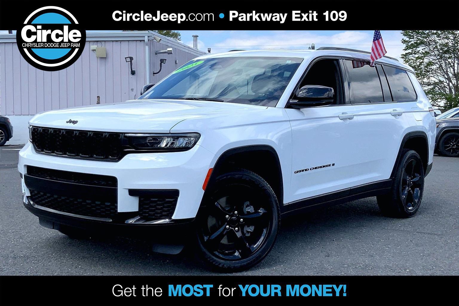 Certified 2025 Jeep Grand Cherokee L Altitude AWD/4WD image 1