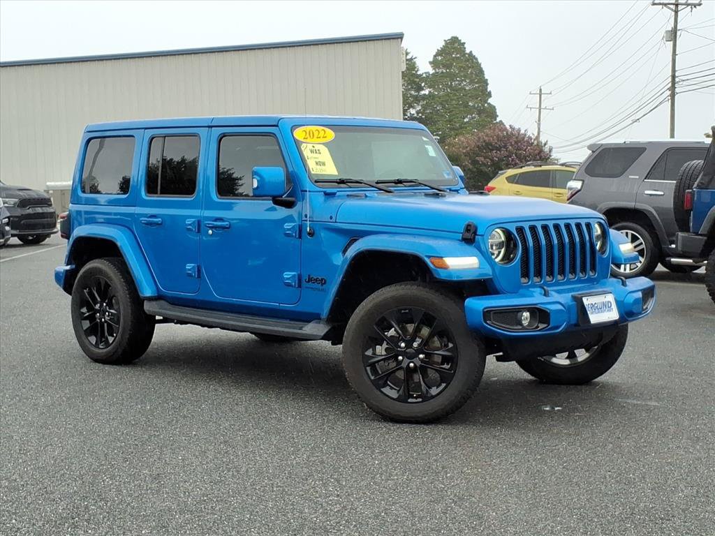 Used 2022 Jeep Wrangler Unlimited Sahara