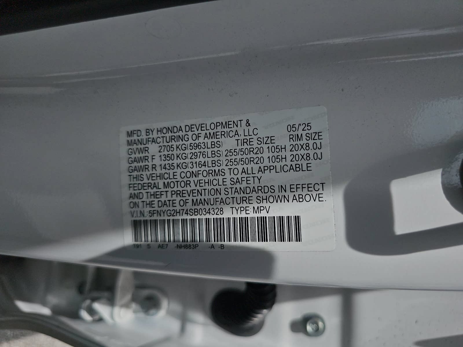 Used 2025 Honda Pilot Touring image 29