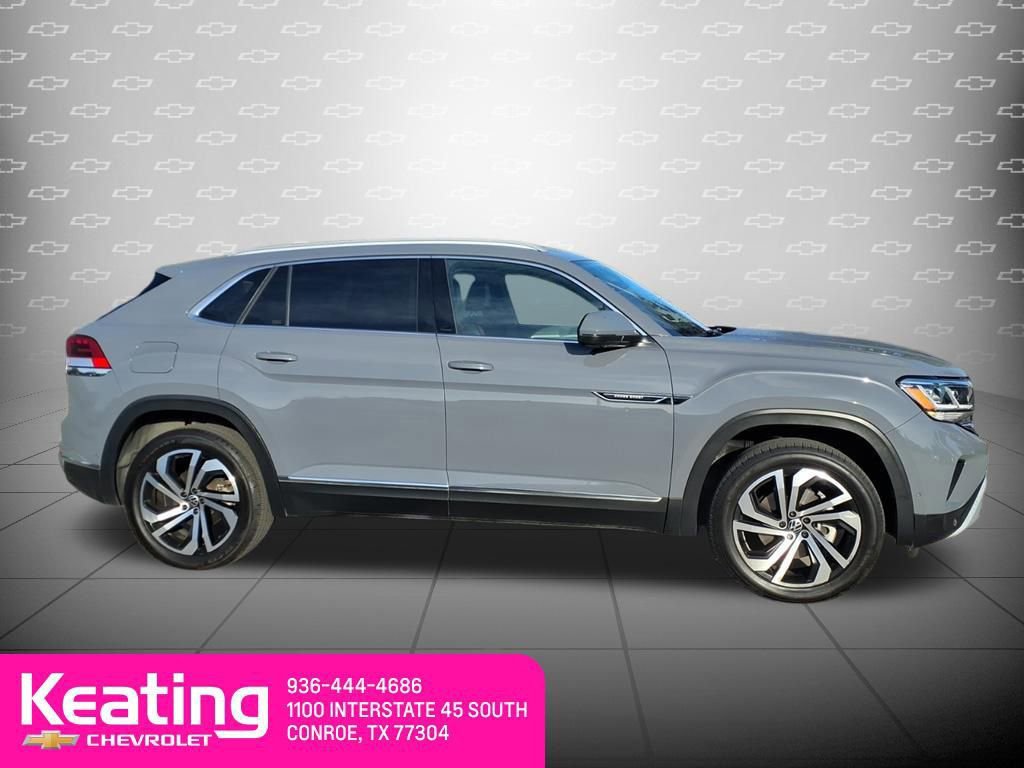 Used 2021 Volkswagen Atlas Cross Sport SEL Premium w/ Cross Sport MDO Package image 4