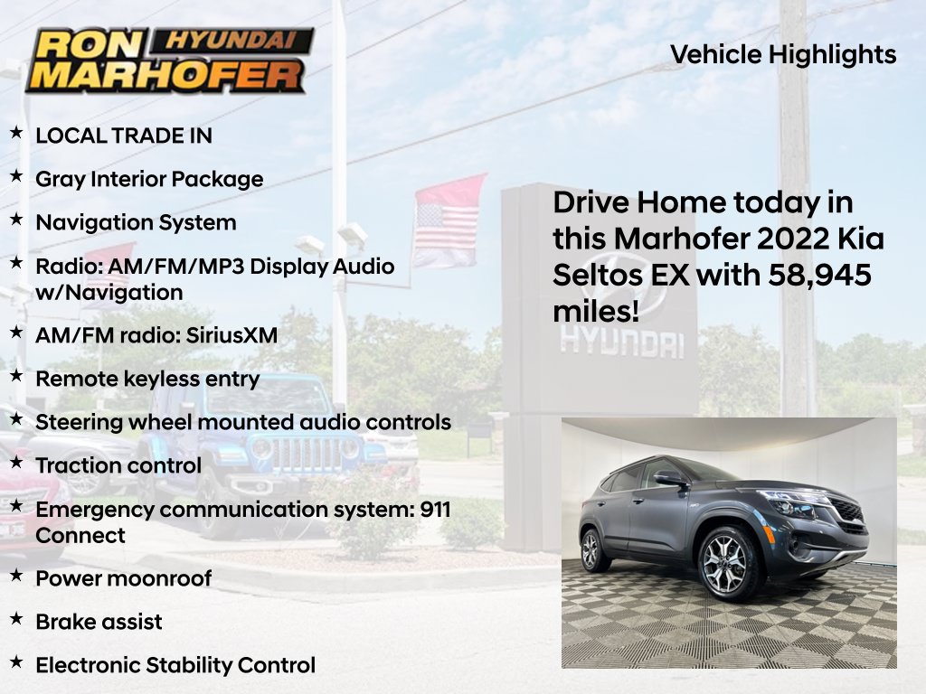 Used 2022 Kia Seltos EX AWD/4WD image 14