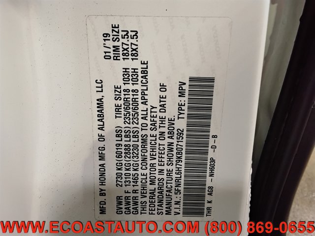 Used 2019 Honda Odyssey EX-L image 17