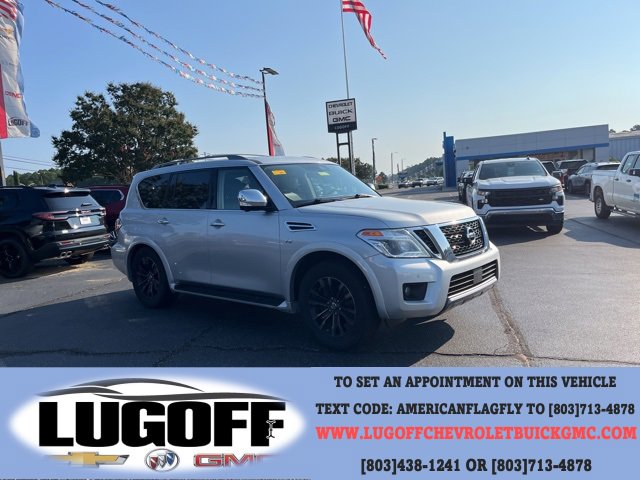 Used 2019 Nissan Armada Platinum w/ Captain's Chairs Package