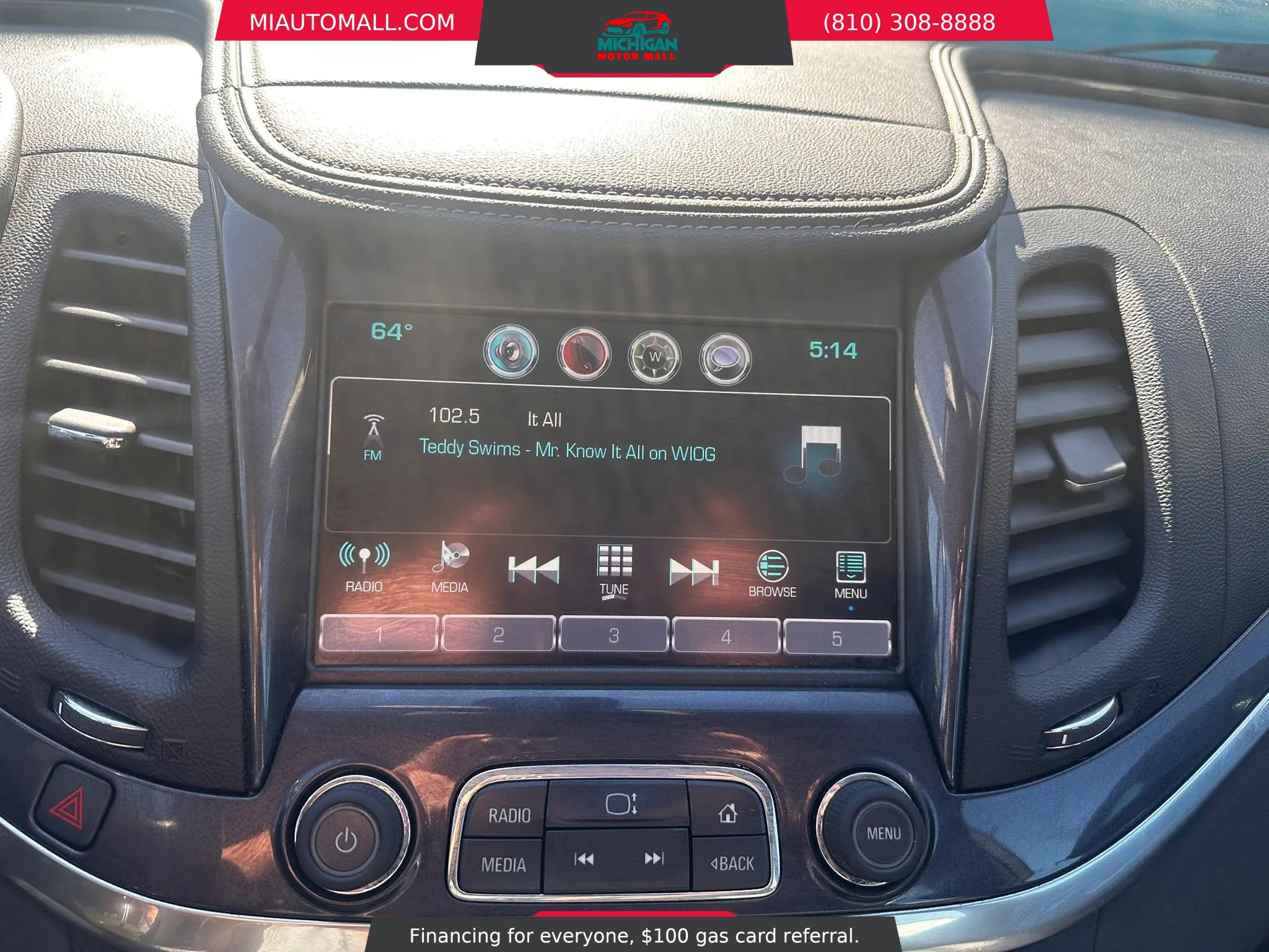 Used 2016 Chevrolet Impala LT w/ Convenience Package FWD image 12