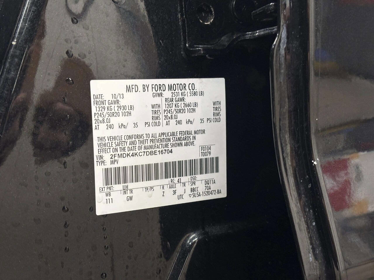 Used 2013 Ford Edge Limited image 39