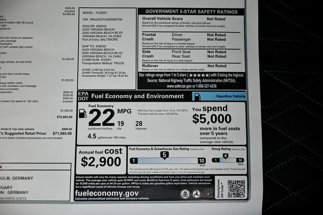 New 2025 Audi S5 Premium Plus AWD/4WD image 40