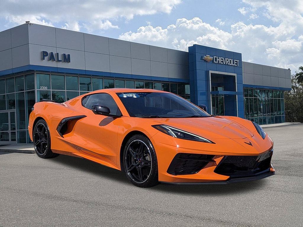 Certified 2023 Chevrolet Corvette Stingray Preferred Cpe w/ Z51 Performance Package RWD image 1