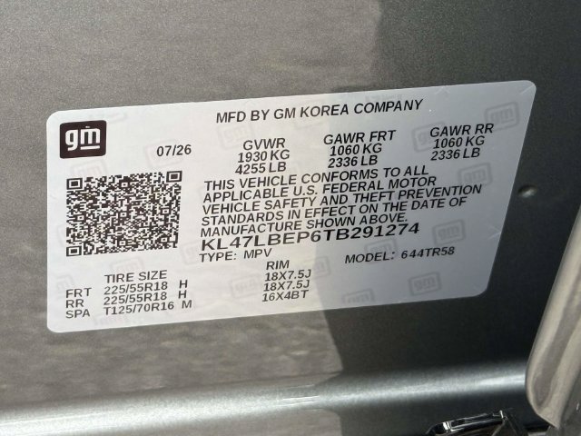 New 2026 Buick Envista Sport Touring w/ Convenience I Package FWD image 18