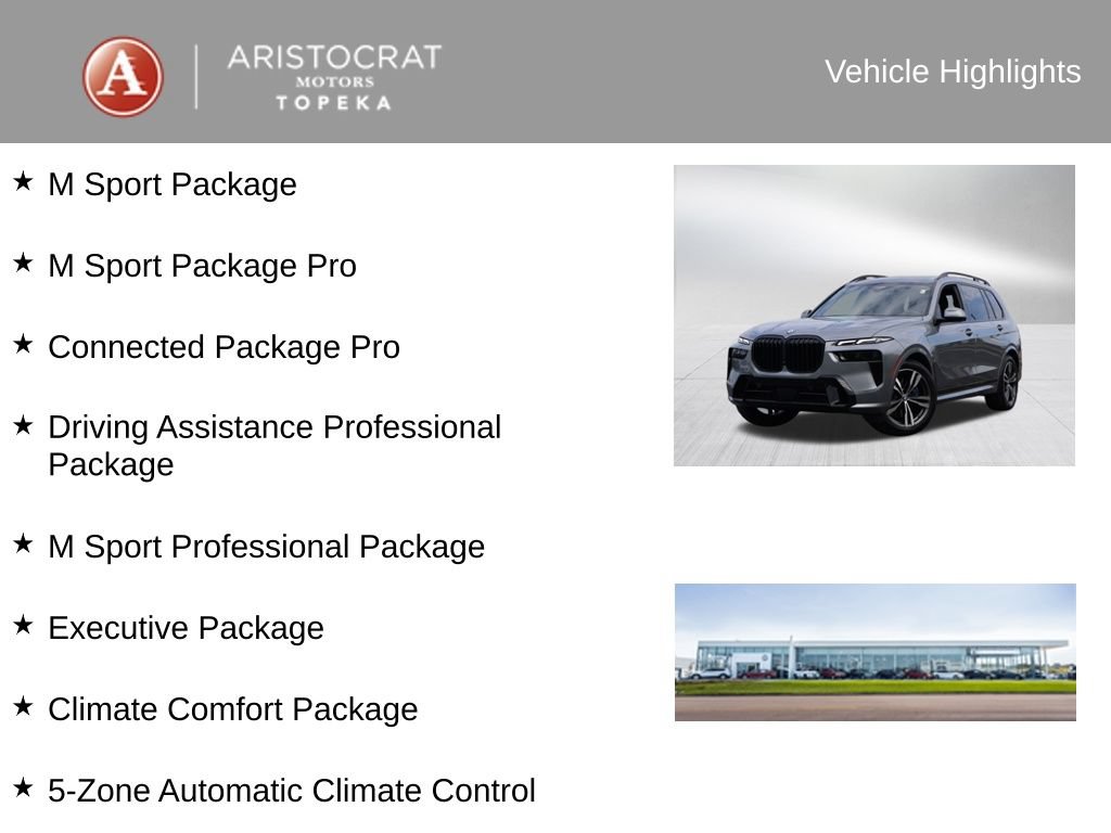 Certified 2026 BMW X7 xDrive40i w/ Executive Package AWD/4WD image 4