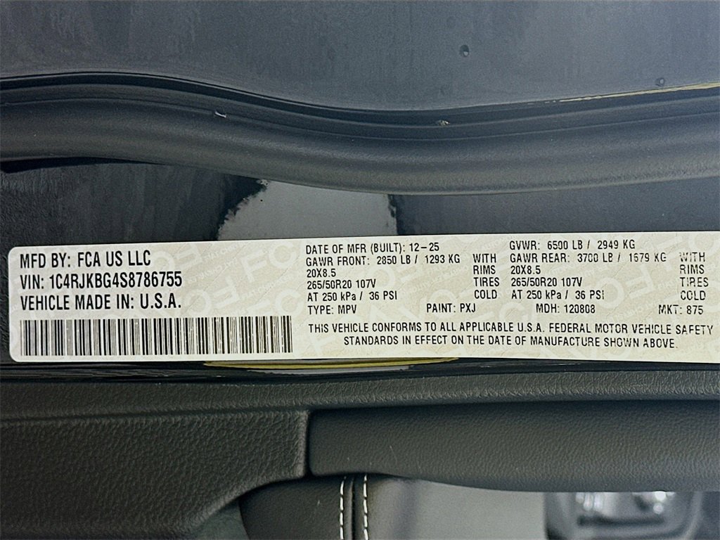 New 2025 Jeep Grand Cherokee L Limited image 19