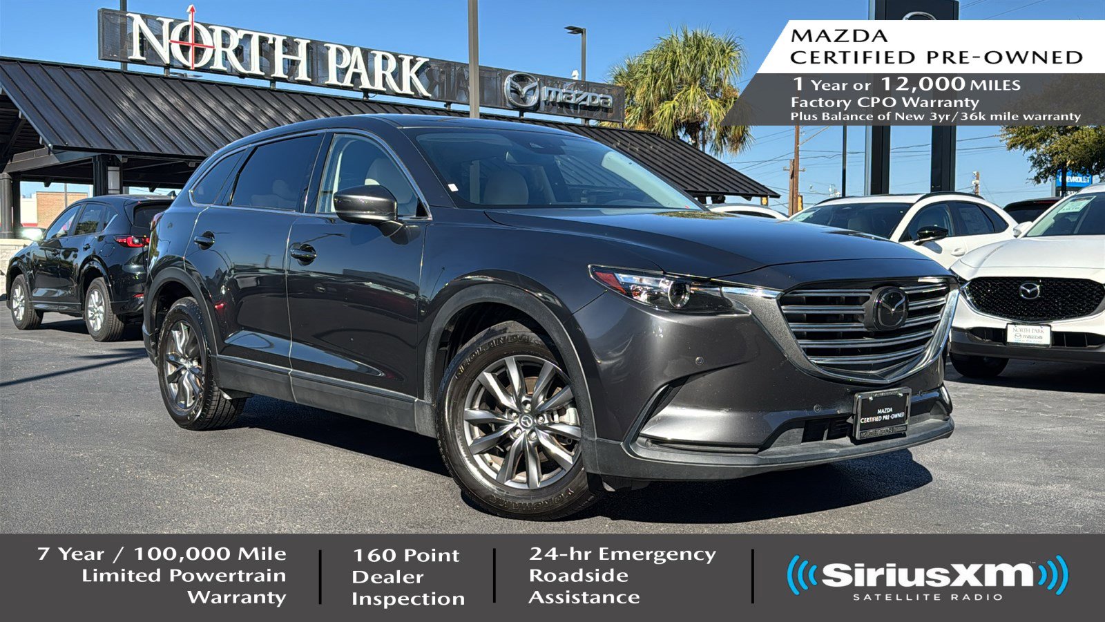 Certified 2022 MAZDA CX-9 Touring w/ Touring Premium Package