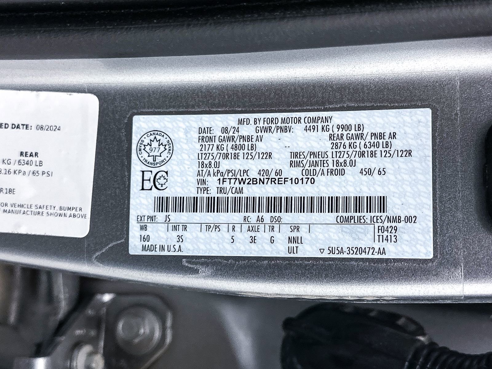 Used 2024 Ford F250 XLT w/ FX4 Off-Road Package image 31