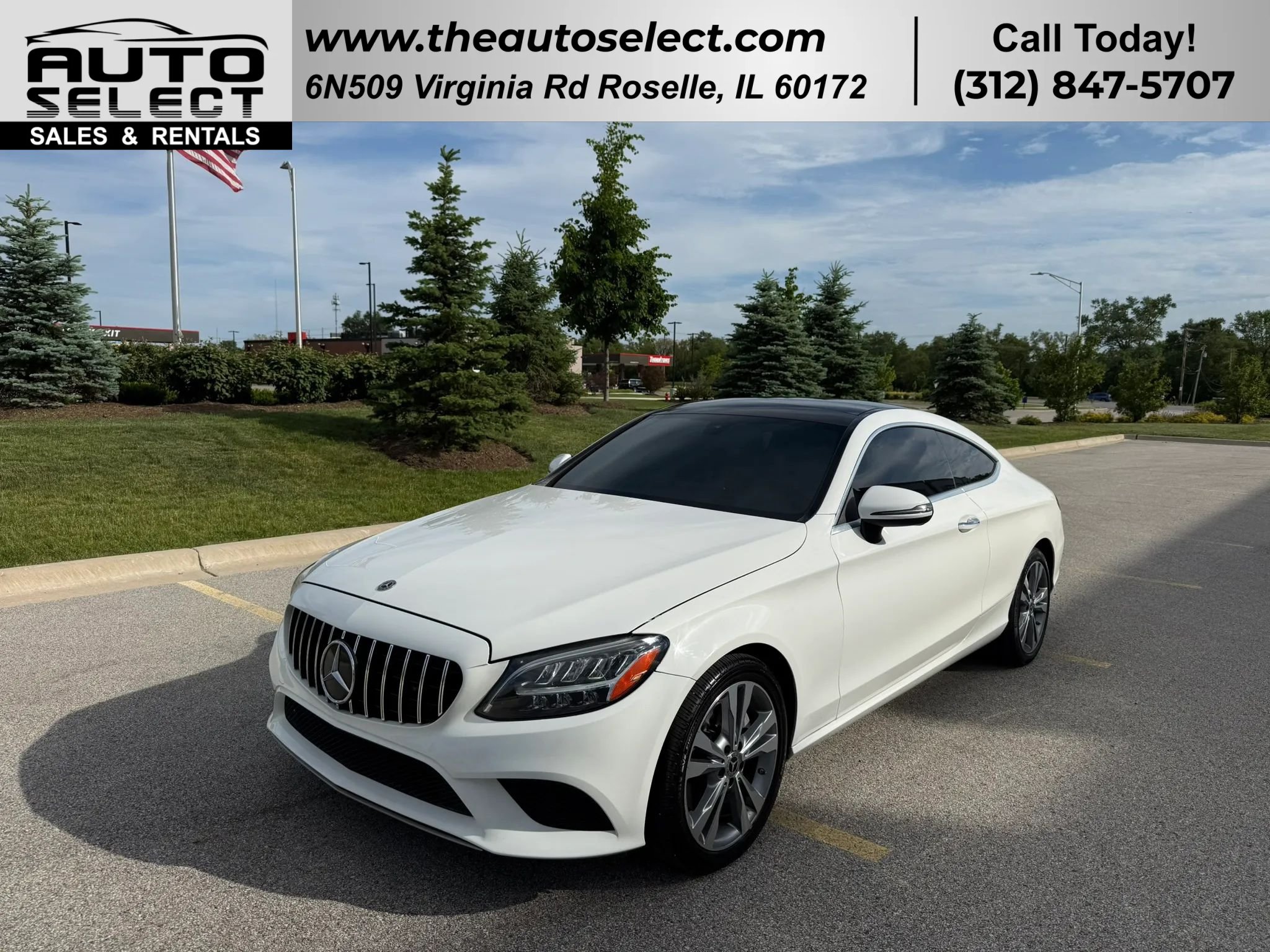 Used 2020 Mercedes-Benz C 300 Coupe image 1