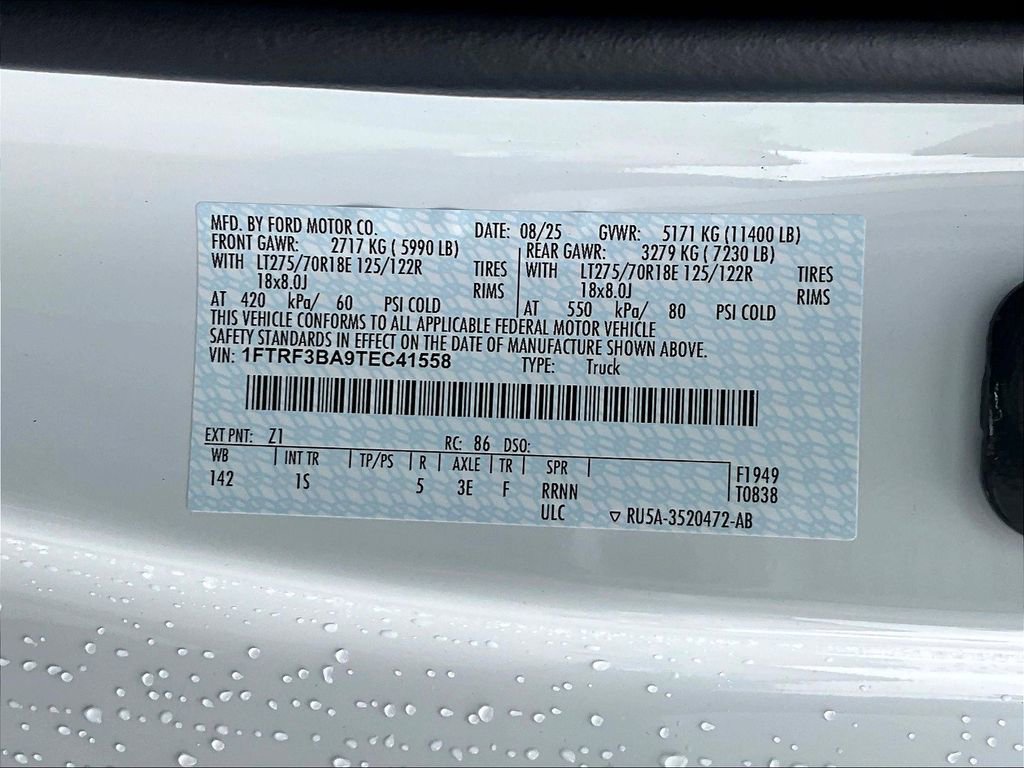 New 2026 Ford F350 XL w/ XL Chrome Package image 16