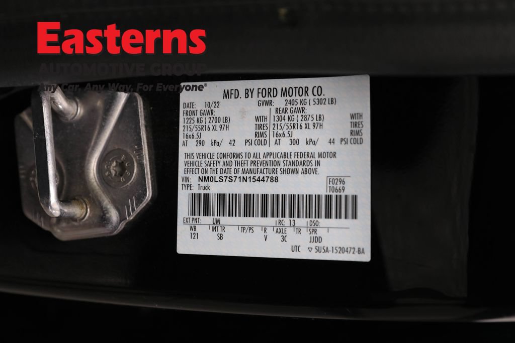 Used 2022 Ford Transit Connect XL w/ CNG/LPG Engine Prep Package FWD image 32