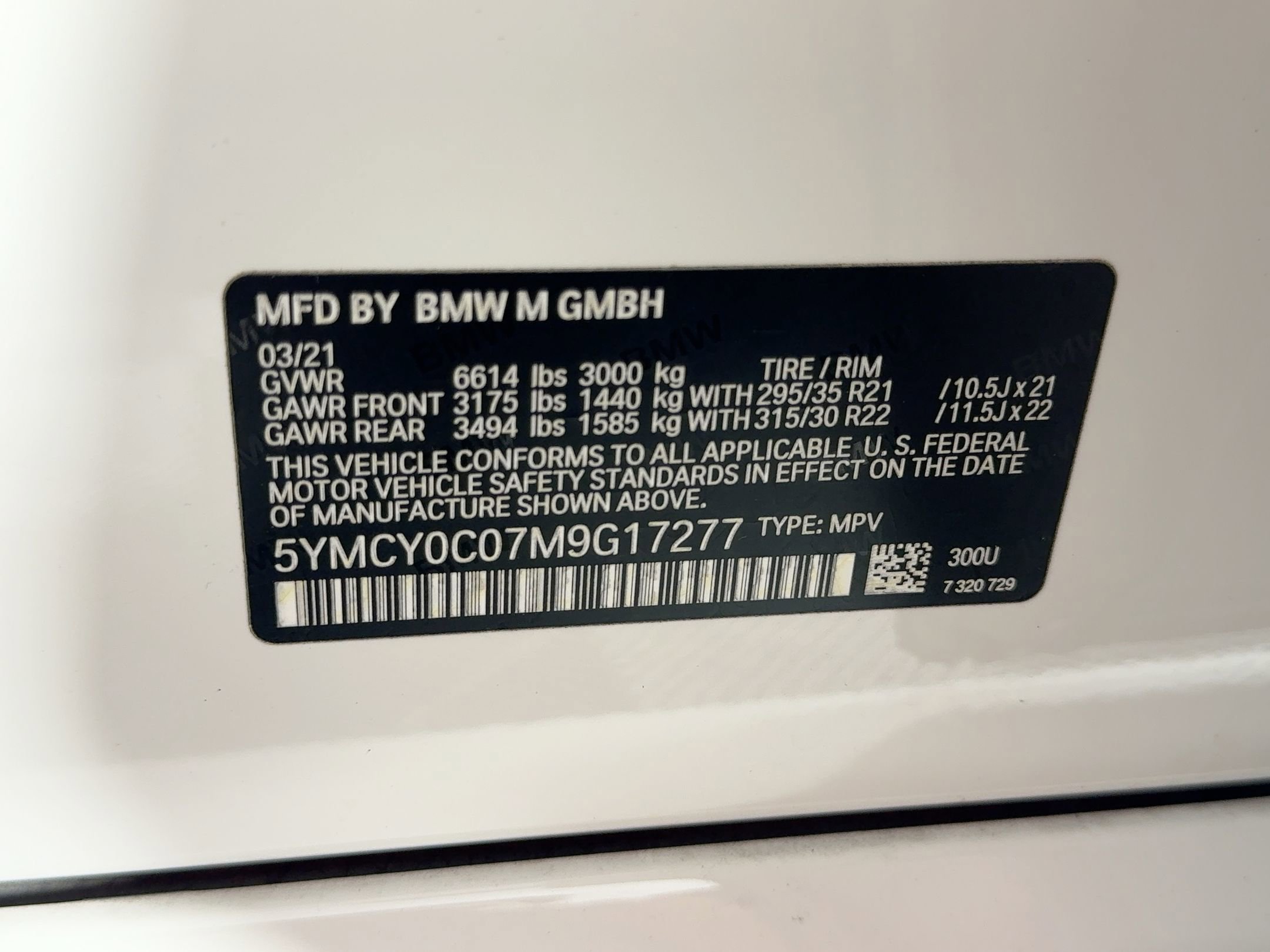 Used 2021 BMW X6 M w/ Competition Package image 20