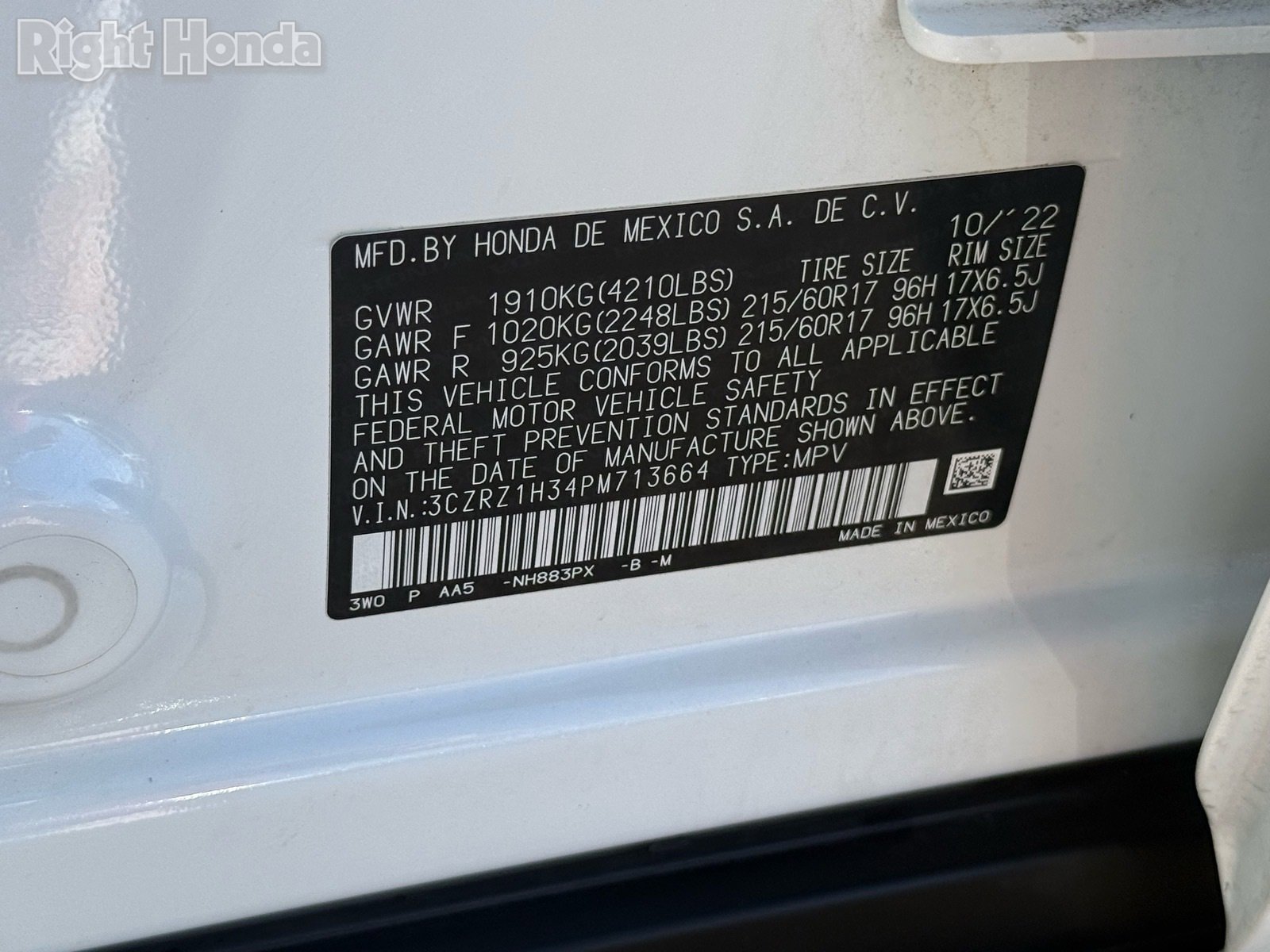 Used 2023 Honda HR-V LX image 34