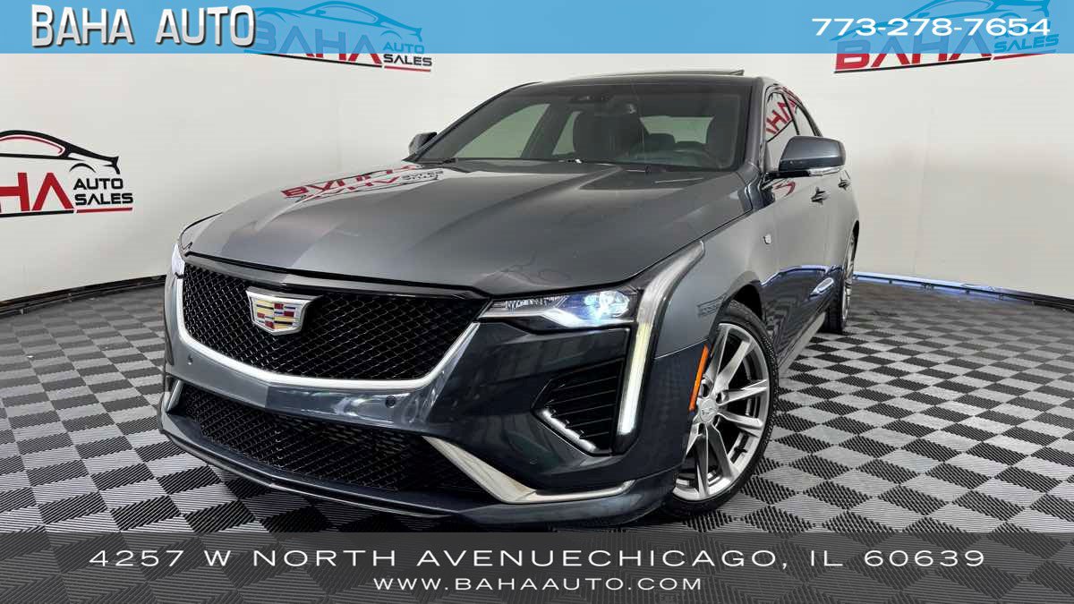 Used 2022 Cadillac CT4 Sport w/ Technology Package RWD image 1