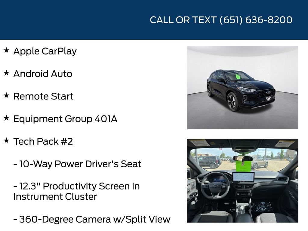 Used 2024 Ford Escape ST-Line Select w/ Tech Pack #2 AWD/4WD image 5