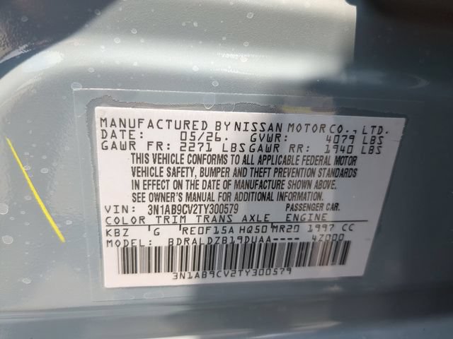 New 2026 Nissan Sentra SV w/ Floor Mat Package FWD image 33