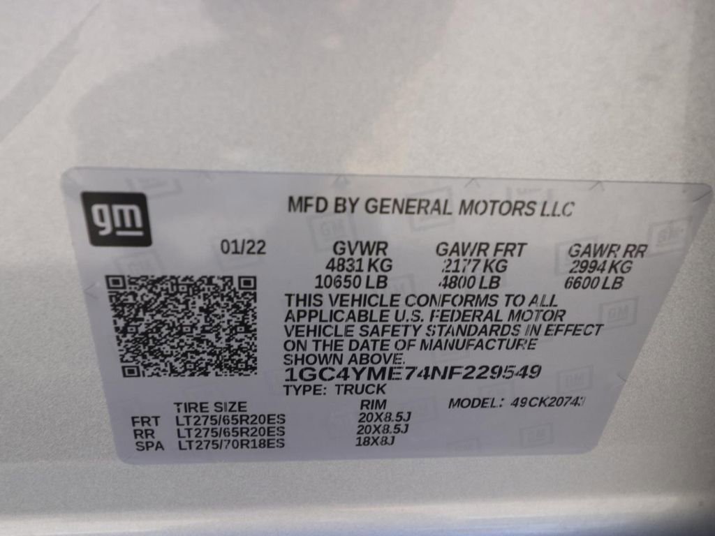 Used 2022 Chevrolet Silverado 2500 Custom w/ Custom Convenience Package AWD/4WD image 24