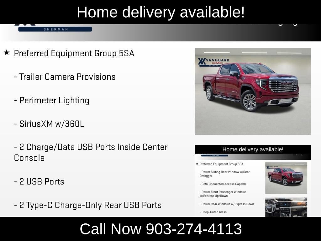 Used 2024 GMC Sierra 1500 Denali w/ Technology Package AWD/4WD image 68