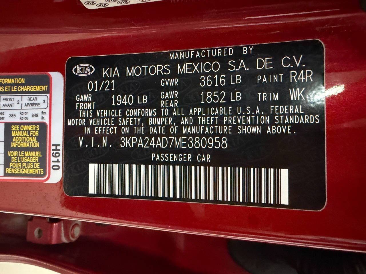 Used 2021 Kia Rio S FWD image 30