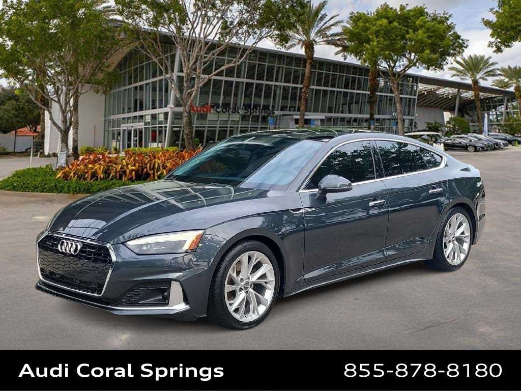Used 2021 Audi A5 2.0T Premium Plus w/ Premium Plus AWD/4WD image 1