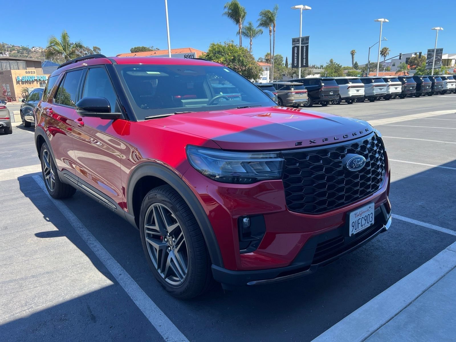 Used 2025 Ford Explorer ST w/ Sun And Sound Package RWD image 2