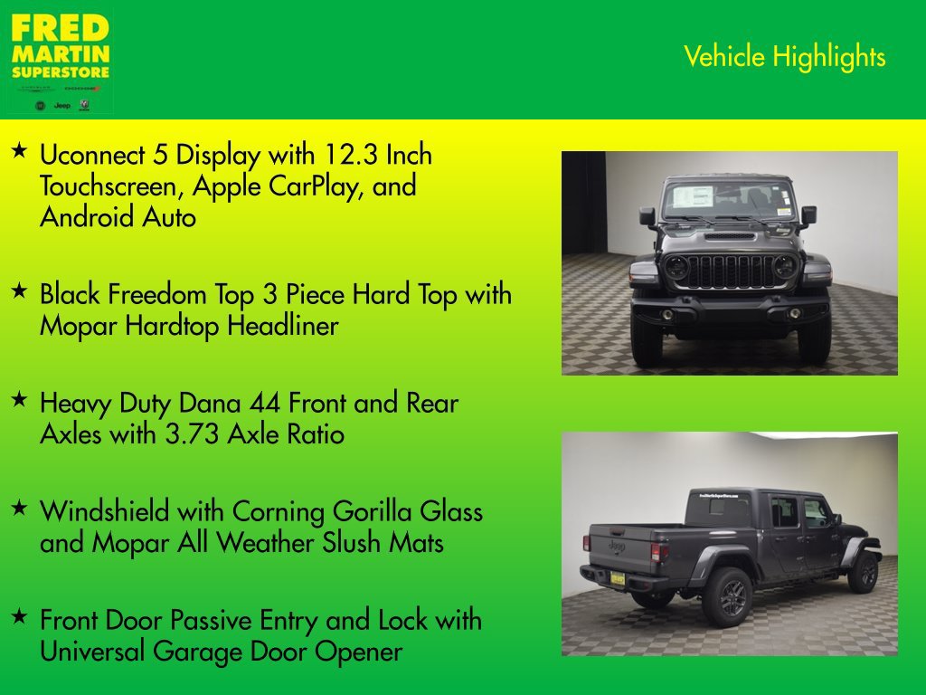 New 2026 Jeep Gladiator Sport AWD/4WD image 14