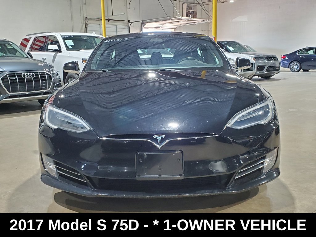 Used 2017 Tesla Model S 75D AWD/4WD image 2