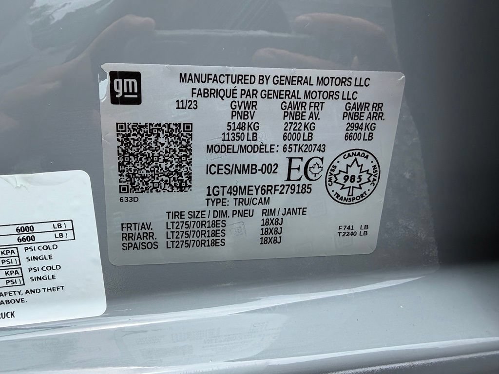 Used 2024 GMC Sierra 2500 SLE w/ SLE Value Package AWD/4WD image 29