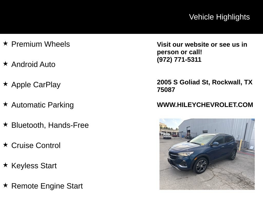 Used 2020 Buick Encore GX Select FWD image 6