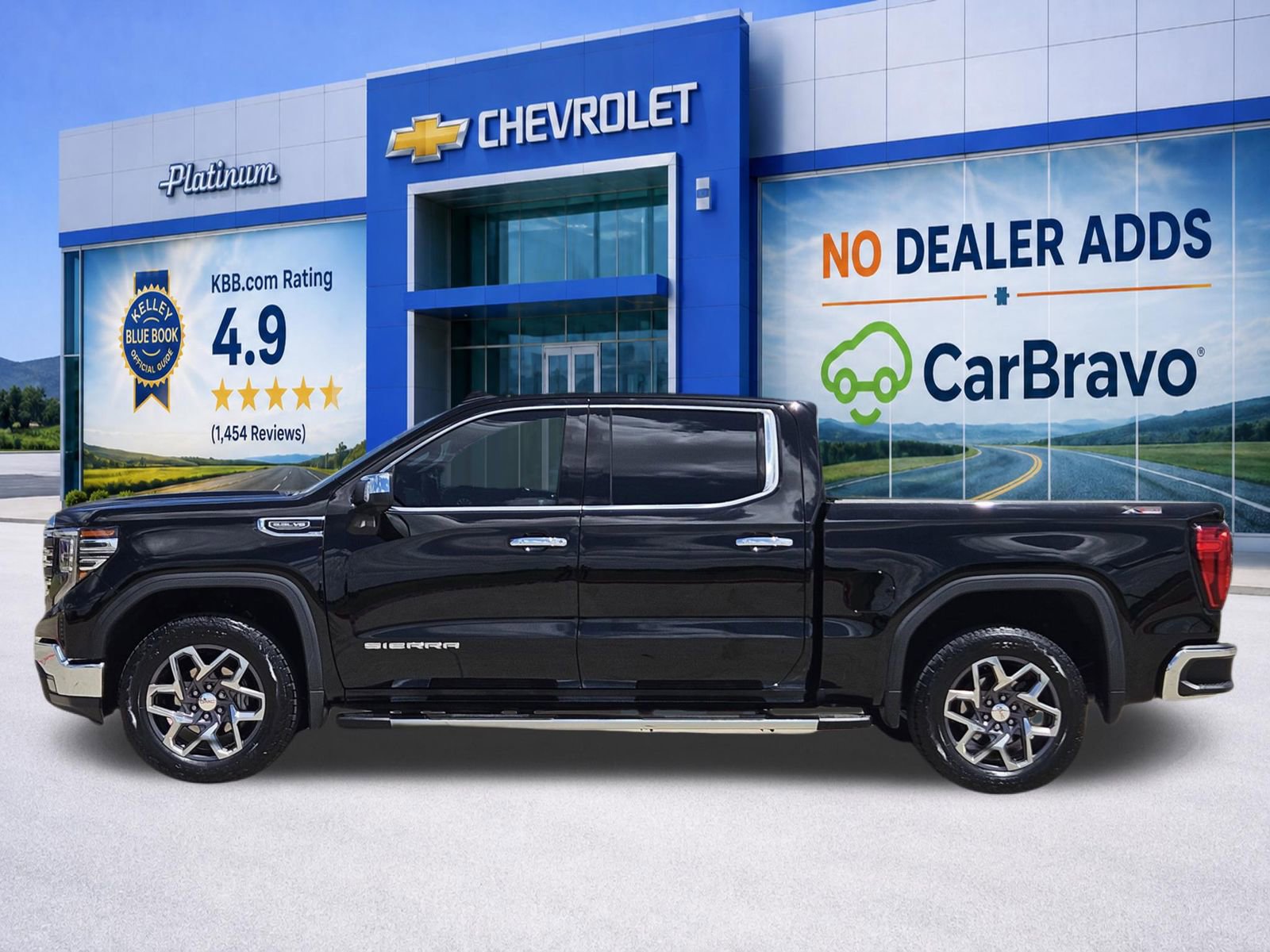 Used 2024 GMC Sierra 1500 SLT w/ SLT Premium Plus Package AWD/4WD image 3