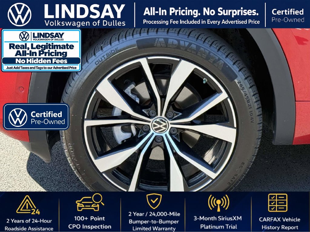 Used 2024 Volkswagen Atlas SEL Premium R-Line AWD/4WD image 9