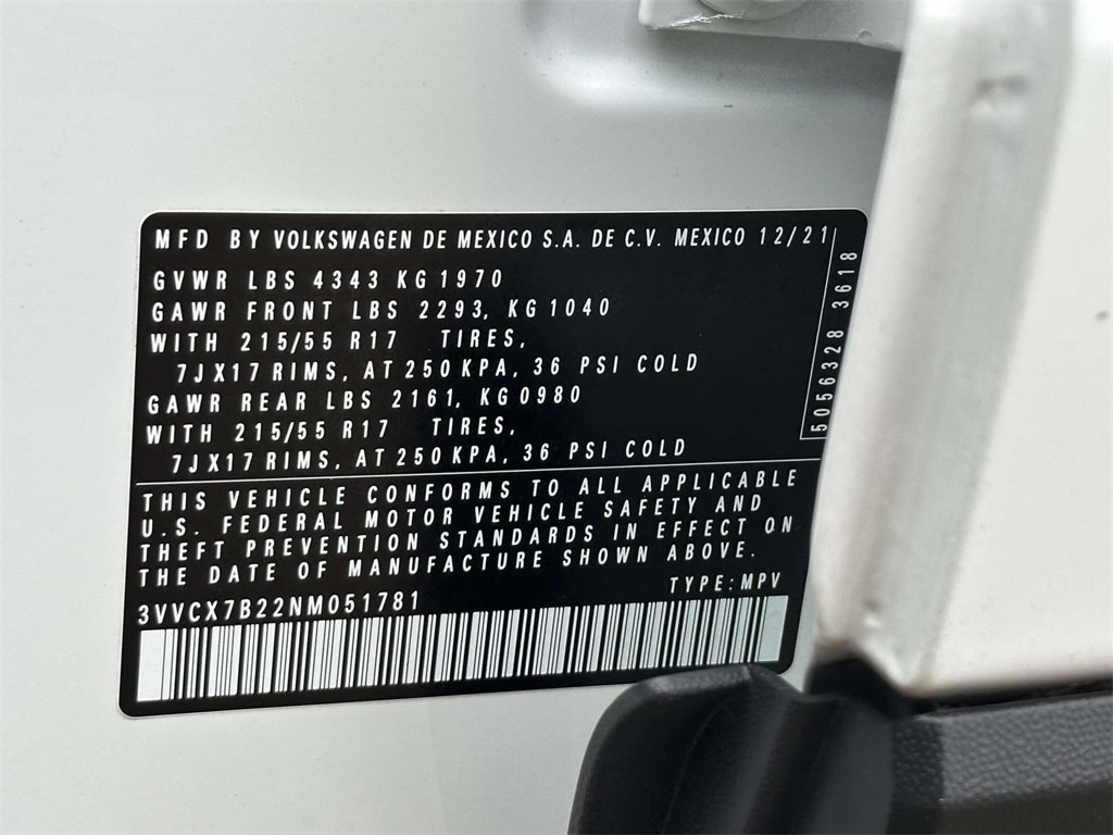 Used 2022 Volkswagen Taos S image 26