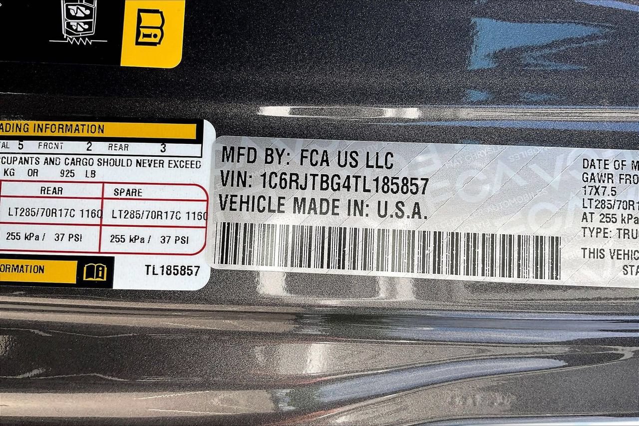 New 2026 Jeep Gladiator Rubicon AWD/4WD image 36