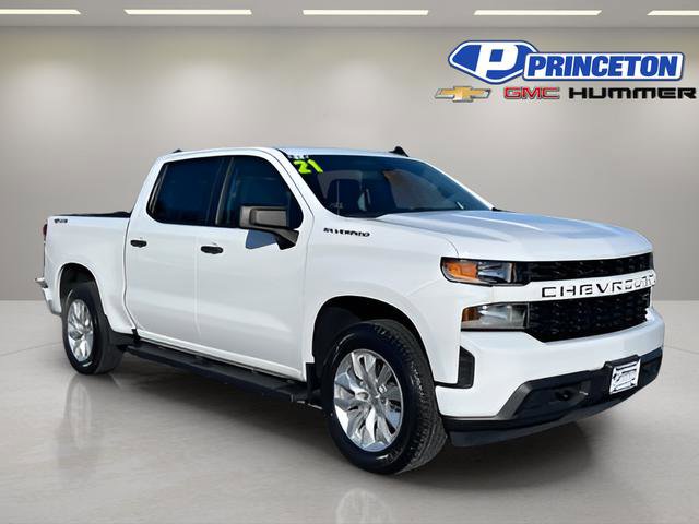 Used 2021 Chevrolet Silverado 1500 Custom w/ LPO, Dark Essentials Package image 1