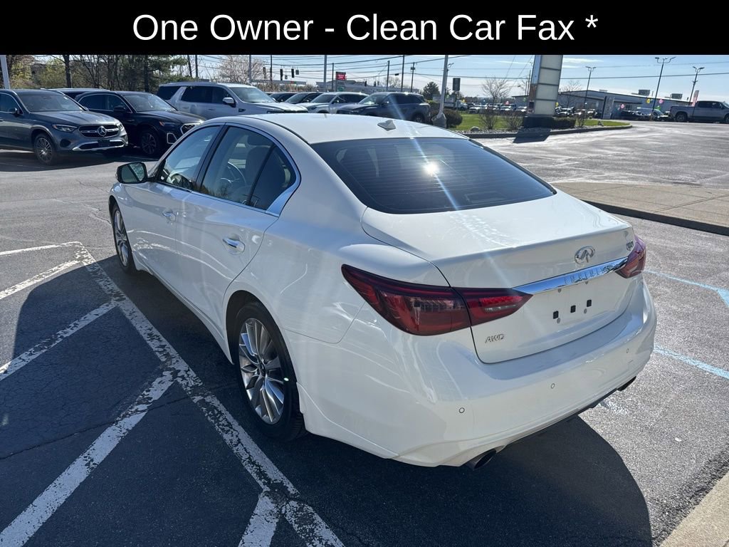 Certified 2023 INFINITI Q50 Luxe w/ Cargo Package AWD/4WD image 7