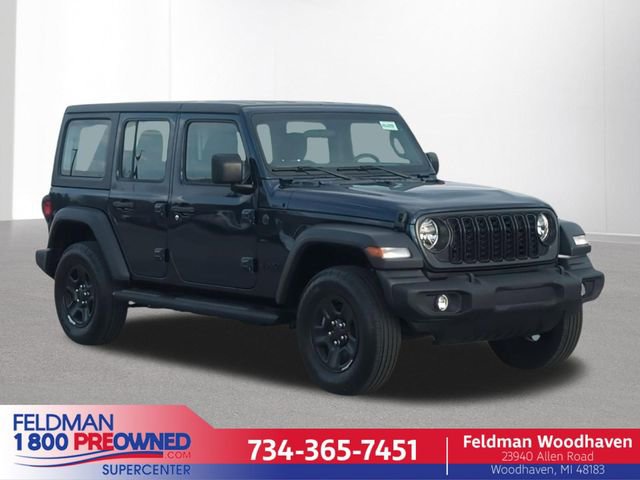 Used 2025 Jeep Wrangler Sport image 1