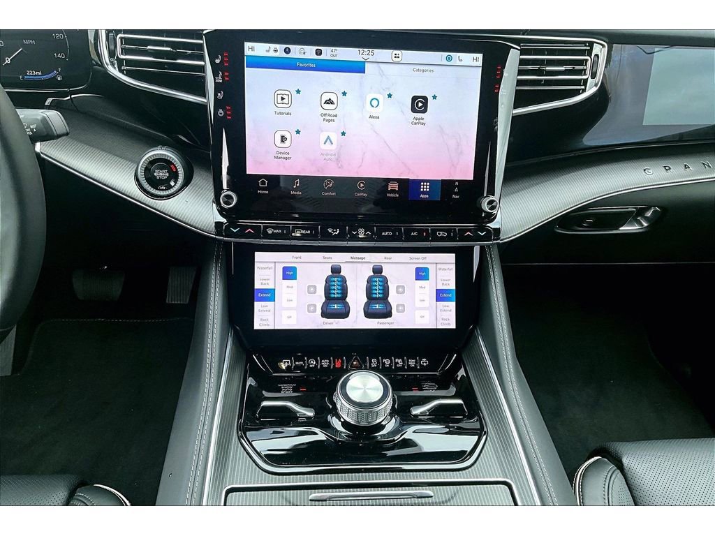 New 2025 Jeep Grand Wagoneer Series II Obsidian w/ Quick Order Packagew 28T image 16