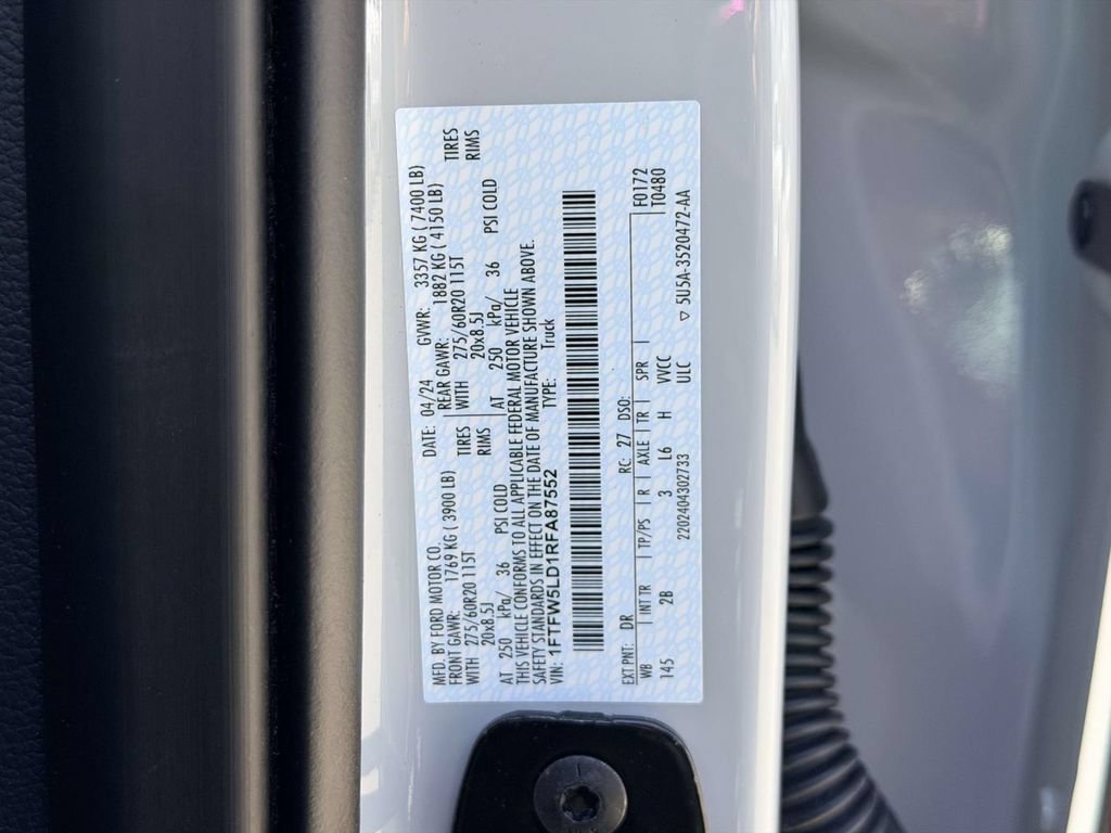 Used 2024 Ford F150 Lariat AWD/4WD image 28