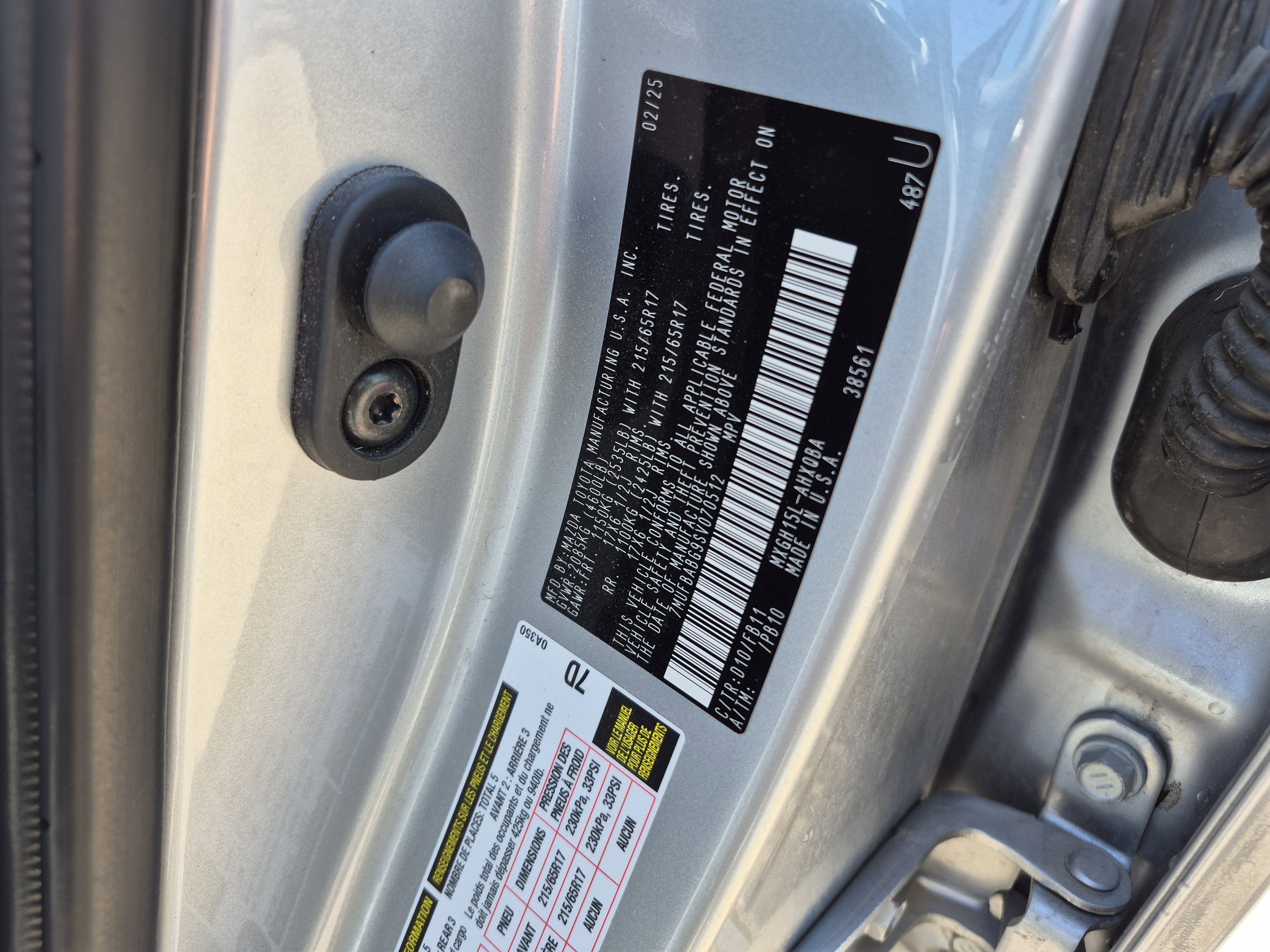 Used 2025 Toyota Corolla Cross AWD Hybrid image 25