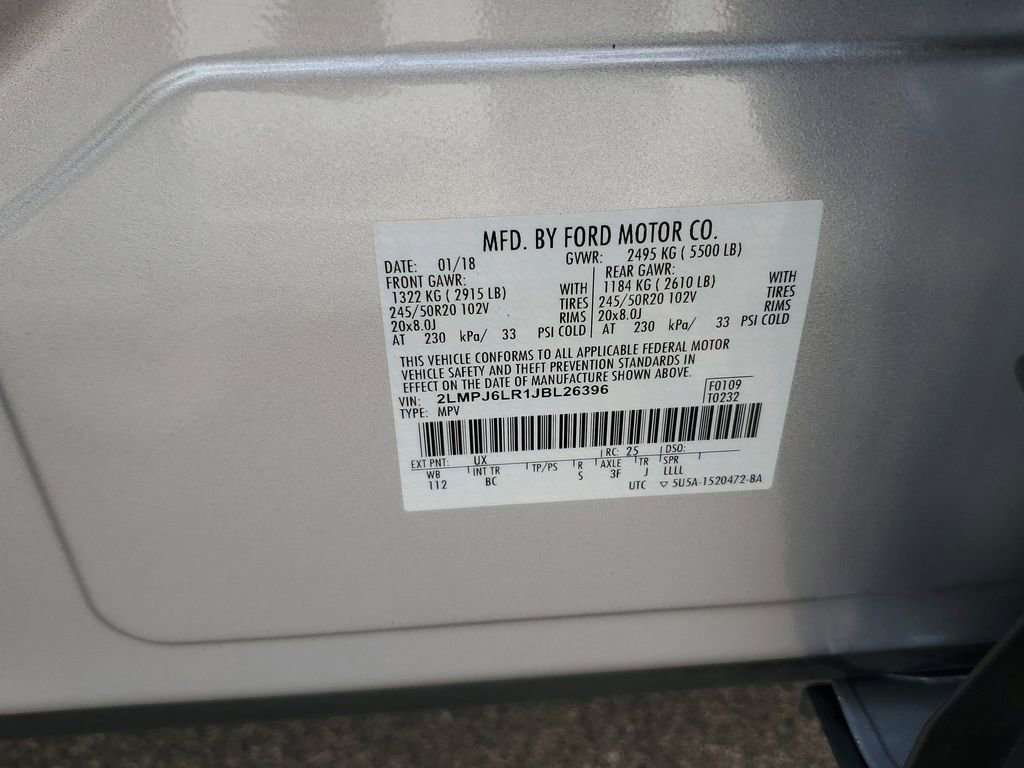 Used 2018 Lincoln MKX Reserve image 31