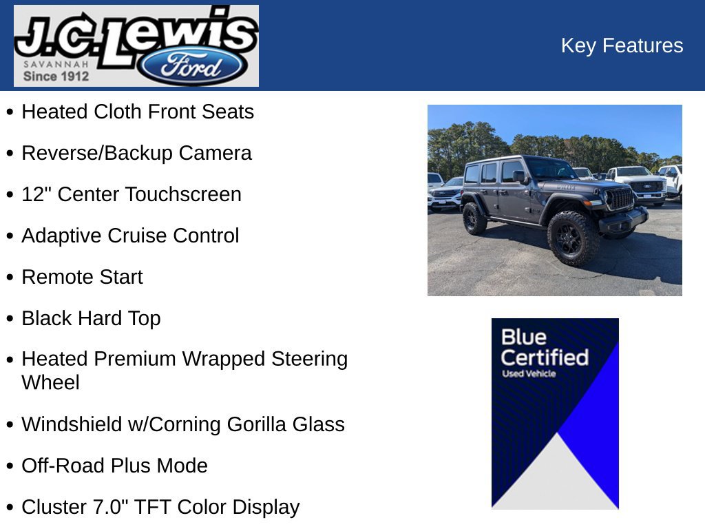 Used 2024 Jeep Wrangler Unlimited Sport AWD/4WD image 30